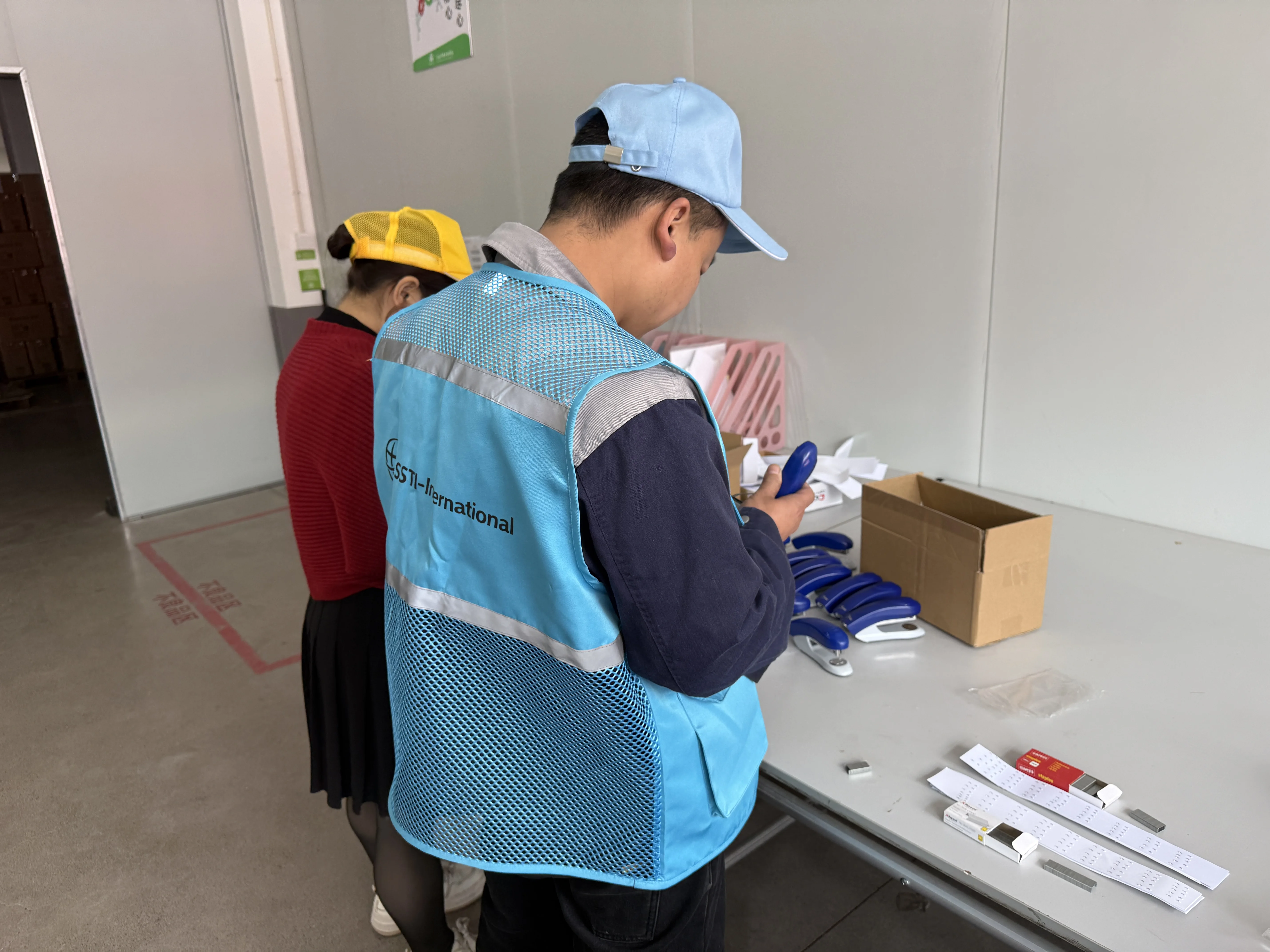 Inspection process on site